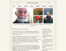 Tablet Screenshot of edmaupin.com